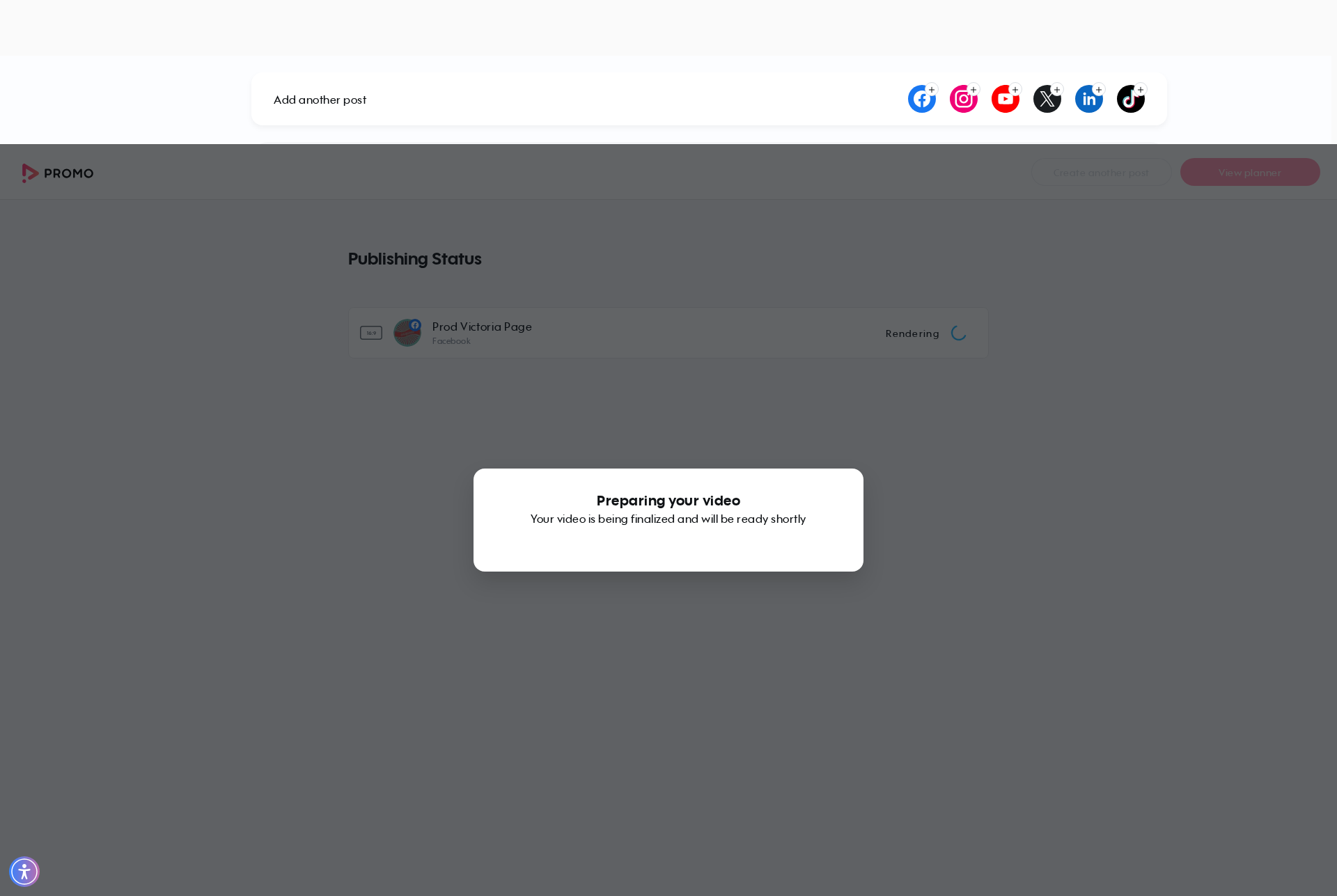 Test failure screenshot